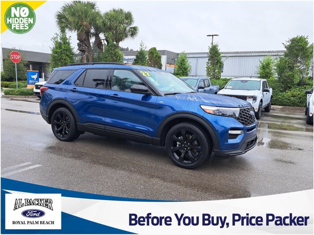 Certified 2022 Ford Explorer ST-Line w/ Class IV Trailer Tow Package