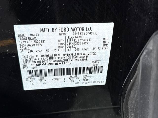 Certified 2024 Ford Edge Titanium AWD/4WD image 22