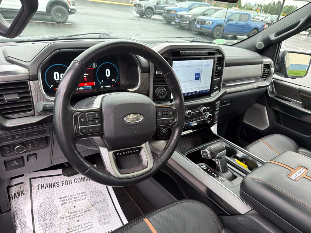 Certified 2023 Ford F150 Platinum w/ Equipment Group 701A High AWD/4WD image 10