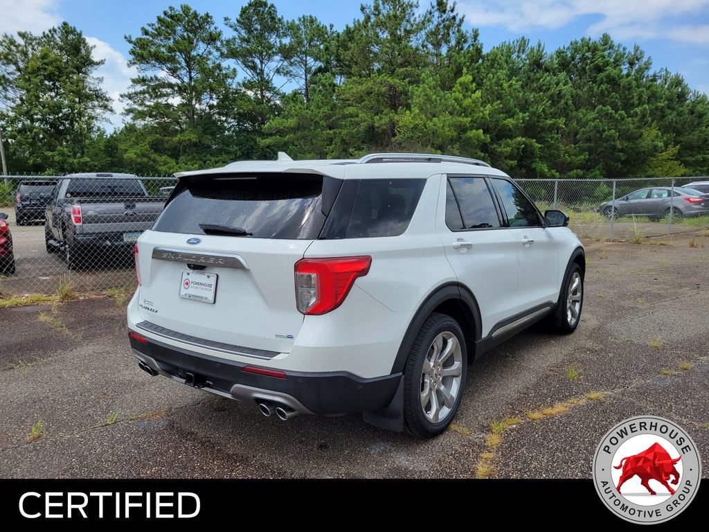 Certified 2020 Ford Explorer Platinum w/ Premium Technology Package AWD/4WD image 5