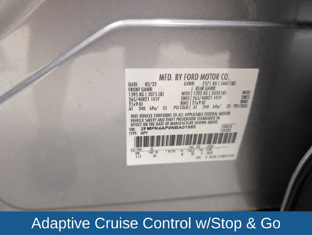 Certified 2022 Ford Edge ST w/ Equipment Group 401A AWD/4WD image 42