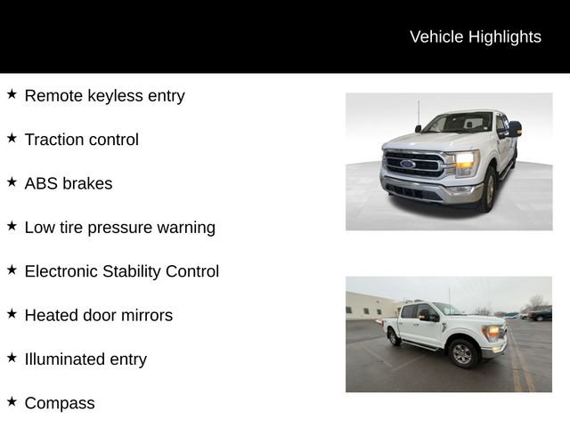 Certified 2022 Ford F150 XLT w/ Equipment Group 301A Mid image 7