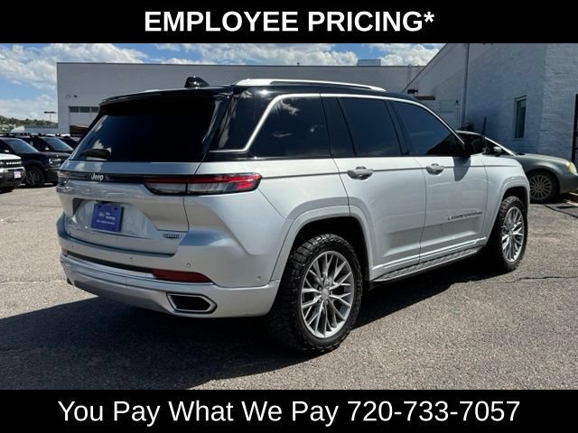 Used 2023 Jeep Grand Cherokee Summit AWD/4WD image 6