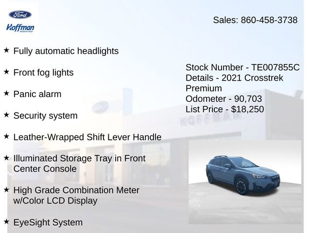 Used 2021 Subaru Crosstrek 2.0i Premium AWD/4WD image 23