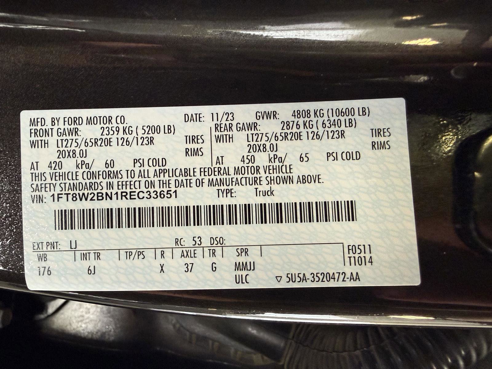 Certified 2024 Ford F250 Lariat w/ Chrome Package AWD/4WD image 35