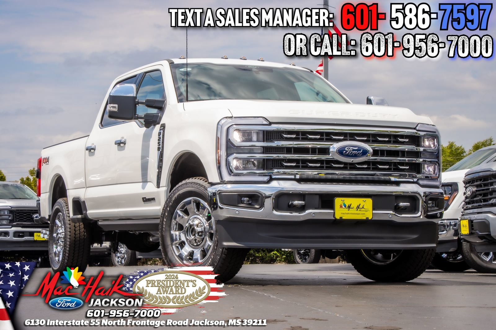 Certified 2024 Ford F250 Lariat w/ Lariat Ultimate Package AWD/4WD image 1