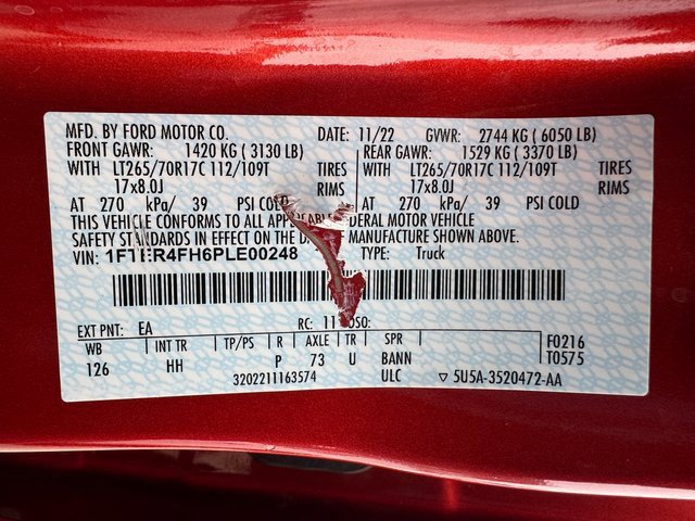 Certified 2023 Ford Ranger Lariat w/ Tremor Off-Road Package image 29