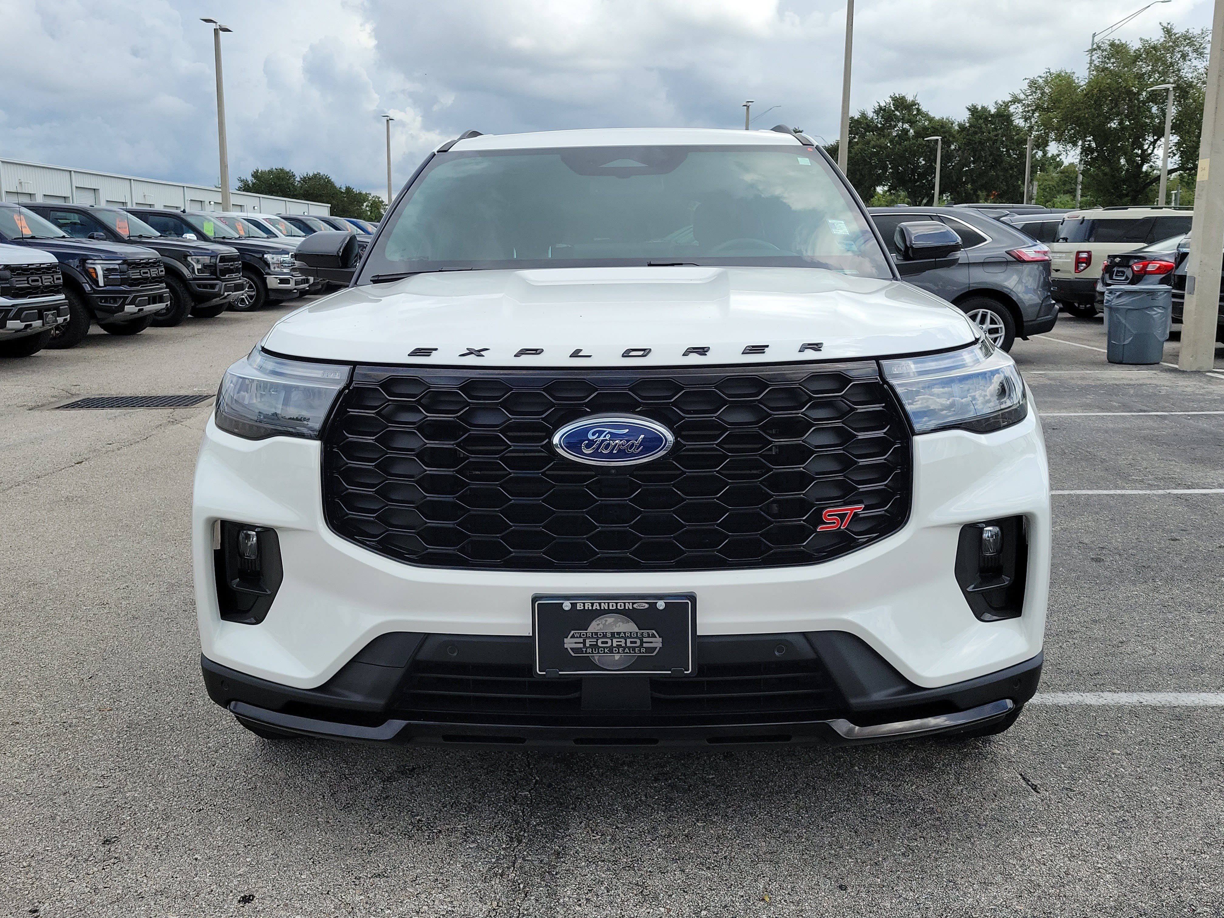 Certified 2025 Ford Explorer ST w/ Sun And Sound Package RWD image 2