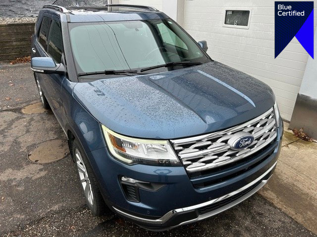 Certified 2019 Ford Explorer Limited w/ Class III Trailer Tow Package