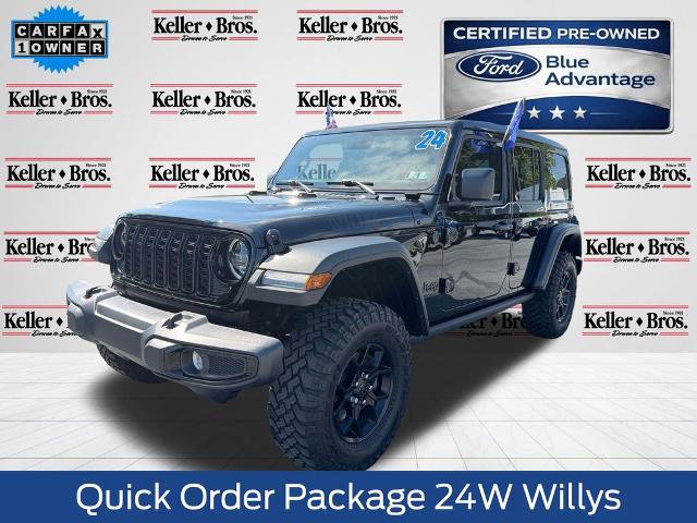 Used 2024 Jeep Wrangler Unlimited Sport AWD/4WD image 3