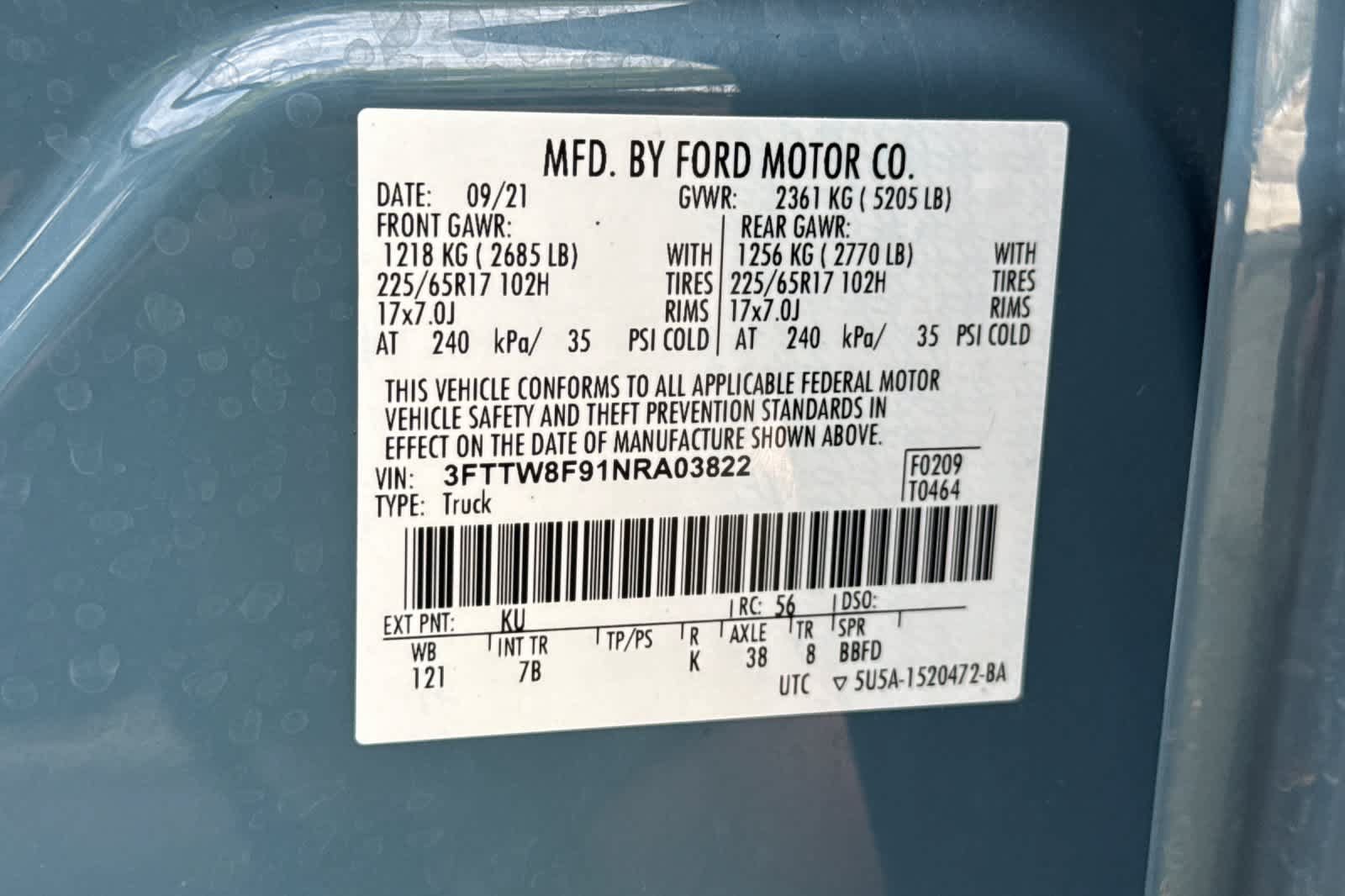 Certified 2022 Ford Maverick XLT w/ Equipment Group 300A Standard AWD/4WD image 26