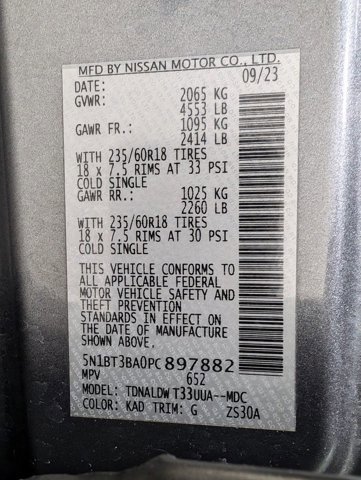 Used 2023 Nissan Rogue SV image 9