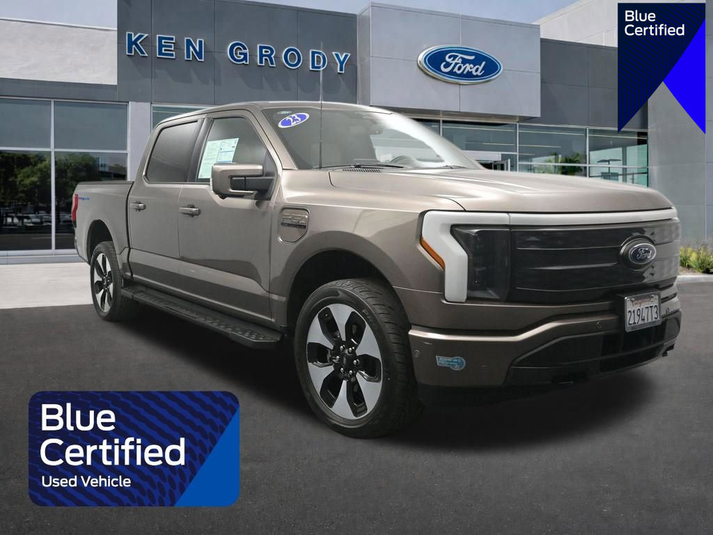 Certified 2023 Ford F150 Lightning Platinum