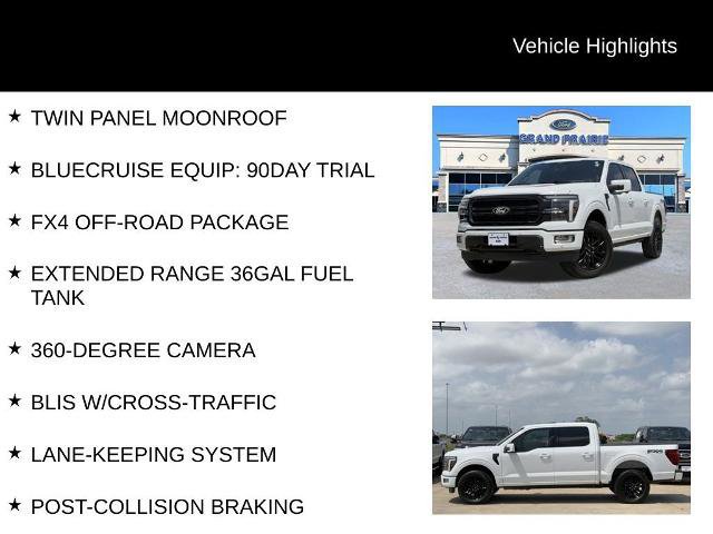 Certified 2024 Ford F150 Lariat w/ Equipment Group 502A High AWD/4WD image 10