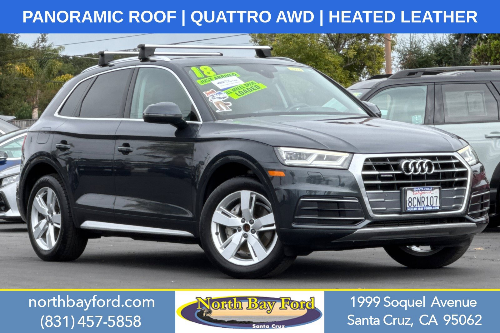 Used 2018 Audi Q5 2.0T Premium Plus w/ Premium Plus Package AWD/4WD 360° Tour