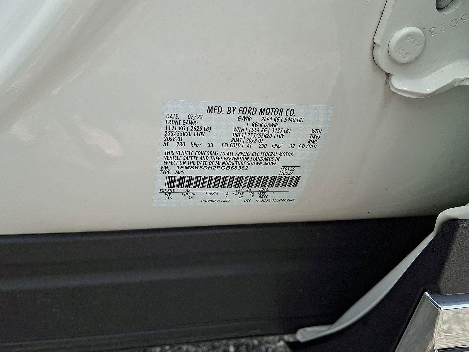 Certified 2023 Ford Explorer XLT w/ Equipment Group 202A AWD/4WD image 28