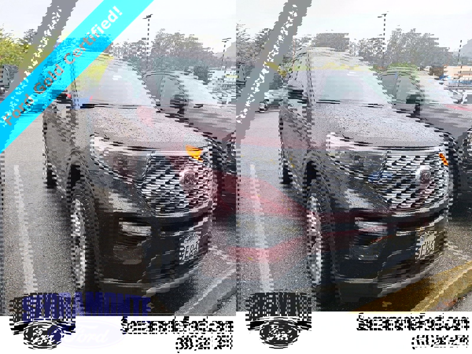 Certified 2022 Ford Explorer Platinum w/ Equipment Group 601A