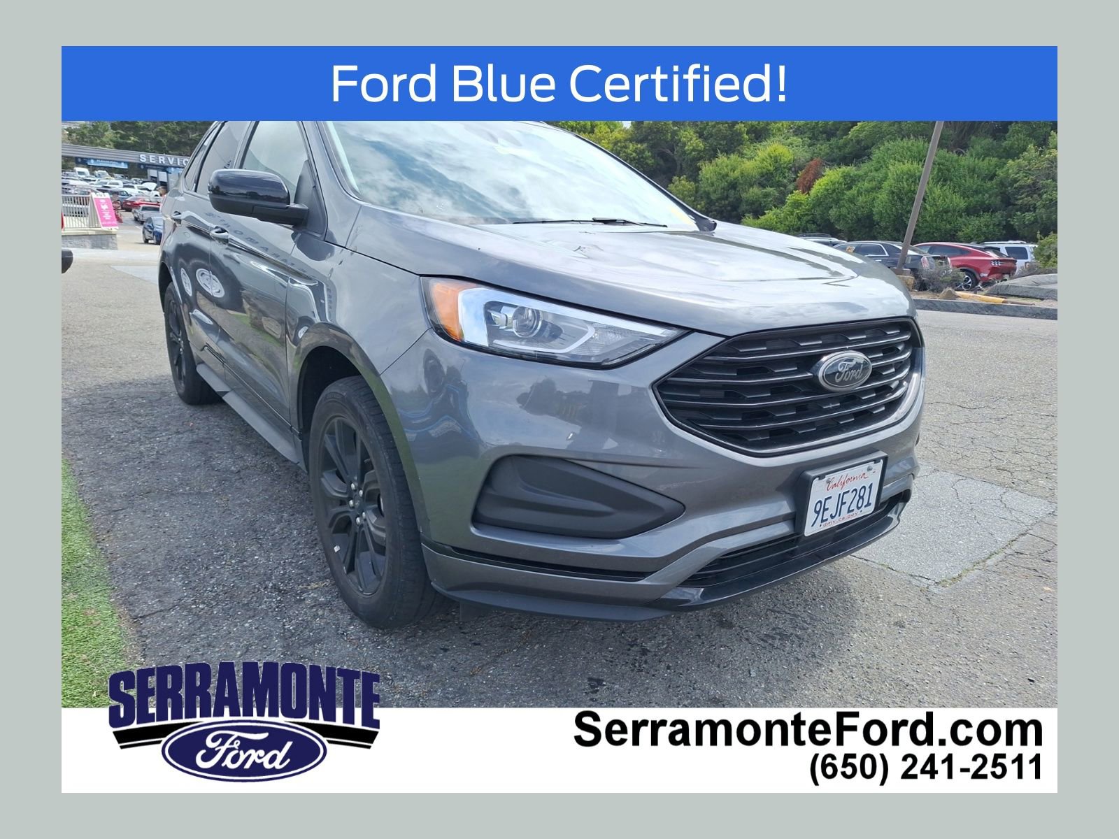 Certified 2022 Ford Edge SE w/ Black Appearance Package