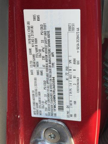 Certified 2024 Ford Escape ST-Line FWD image 31