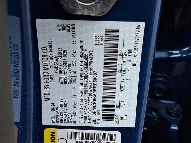 Certified 2024 Ford Bronco Sport Free Wheeling AWD/4WD image 27