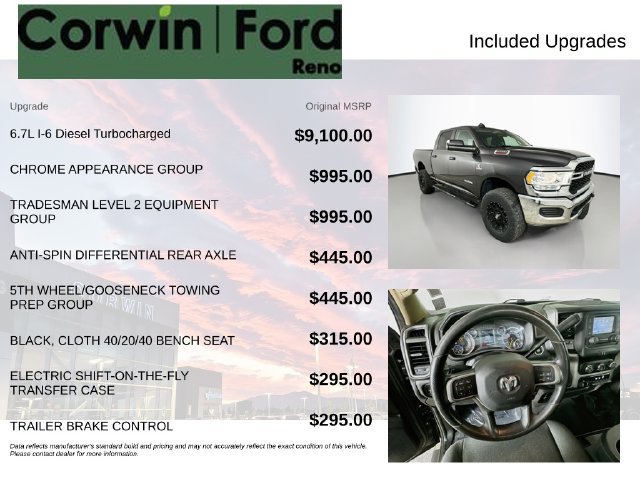 Used 2019 RAM 2500 Tradesman AWD/4WD image 3