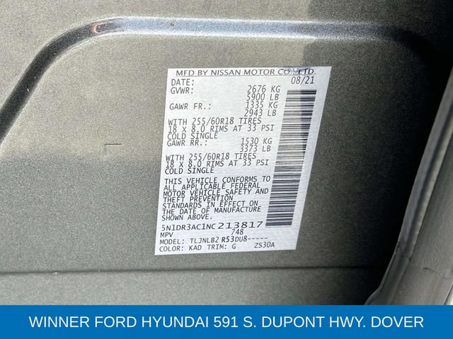 Used 2022 Nissan Pathfinder S image 27