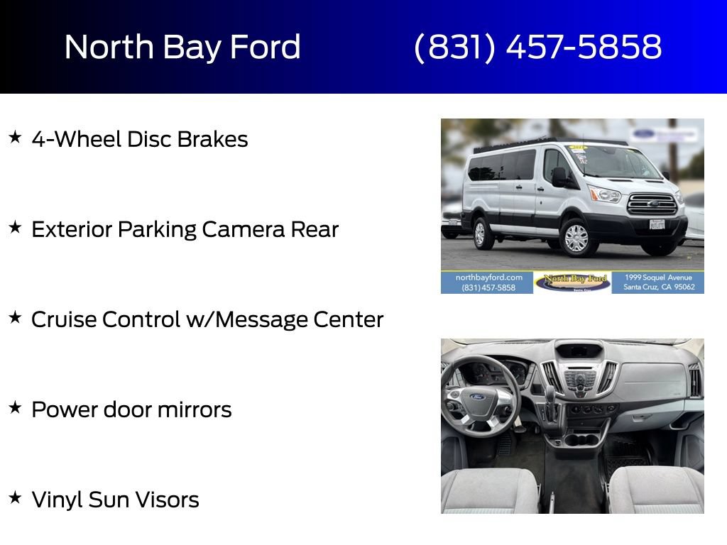 Certified 2019 Ford Transit 350 XLT RWD image 8