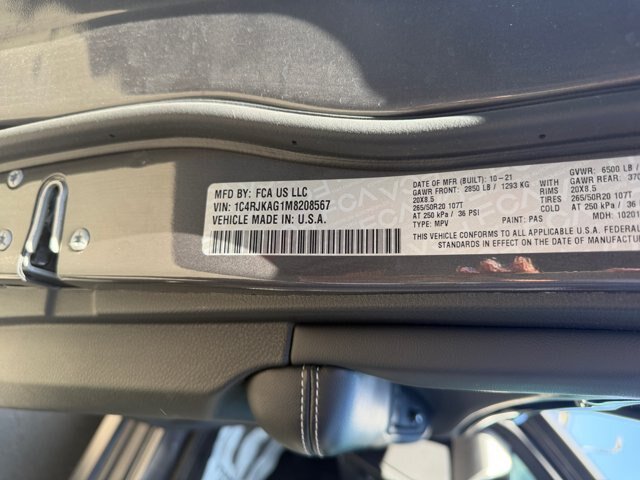 Used 2021 Jeep Grand Cherokee L Laredo AWD/4WD image 25