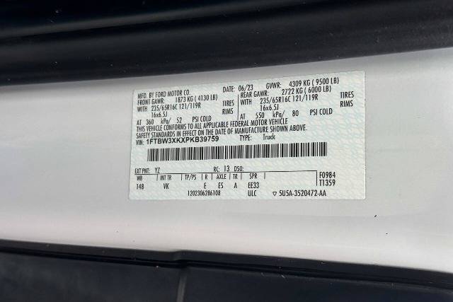 Certified 2023 Ford E-Transit 148 High Roof Extended RWD image 17