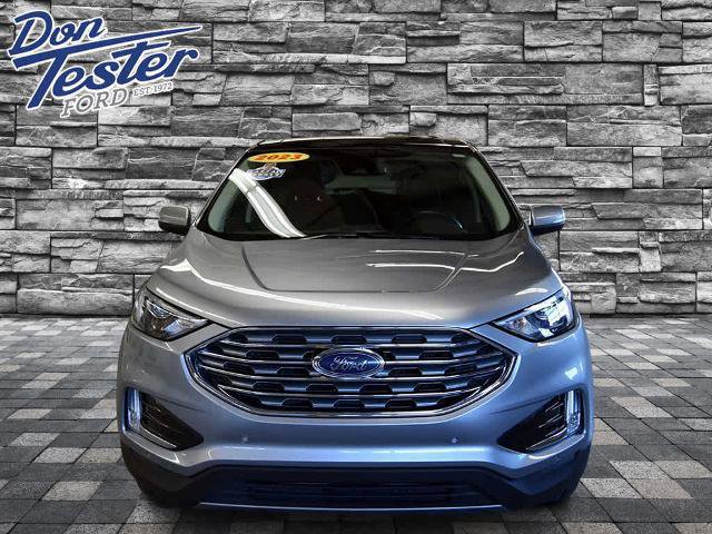 Certified 2023 Ford Edge Titanium w/ Class II Trailer Tow Package AWD/4WD image 8