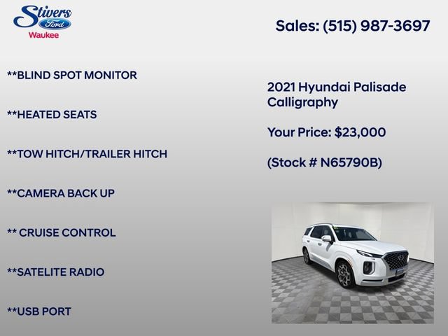 Used 2021 Hyundai Palisade Calligraphy AWD/4WD image 16