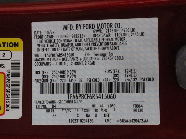 Certified 2024 Ford Mustang GT Premium image 33