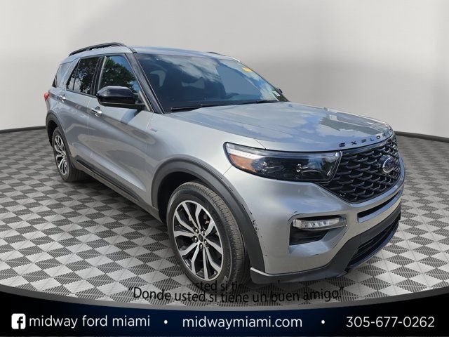 Certified 2023 Ford Explorer ST-Line w/ Class IV Trailer Tow Package