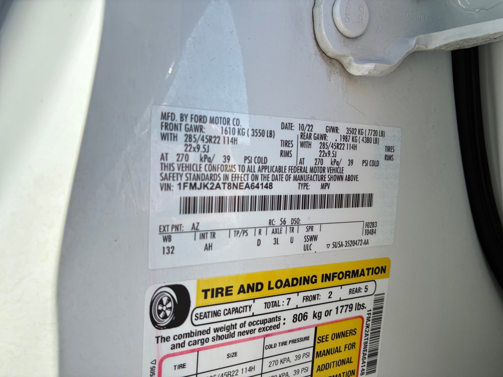 Certified 2022 Ford Expedition Max Limited image 25