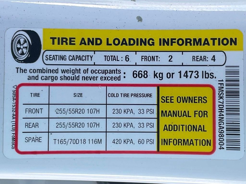 Certified 2022 Ford Explorer XLT w/ Equipment Group 202A image 74