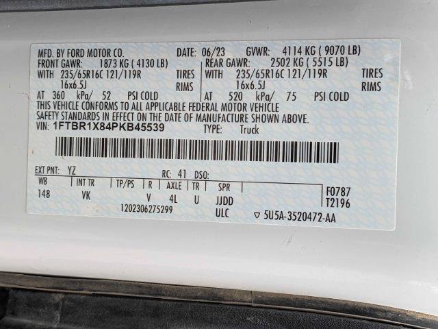Certified 2023 Ford Transit 250 148 High Roof RWD image 32