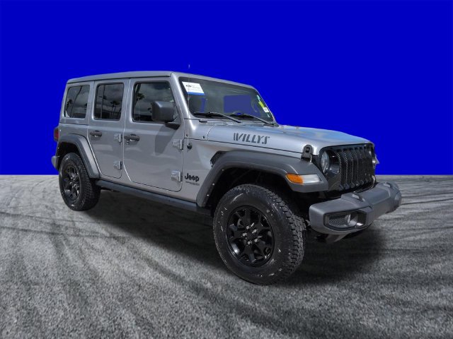 Used 2021 Jeep Wrangler Unlimited Sport AWD/4WD image 2