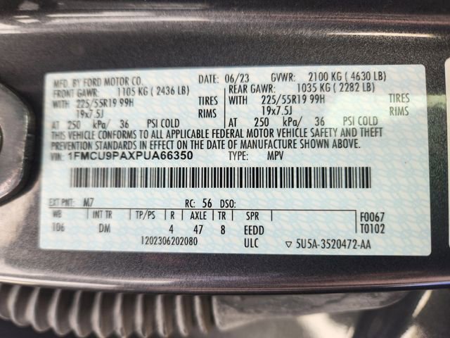 Certified 2023 Ford Escape ST-Line Elite w/ Premium Technology Package image 27