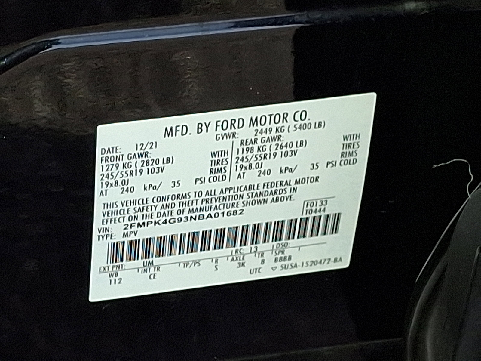 Certified 2022 Ford Edge SE w/ Black Appearance Package image 26