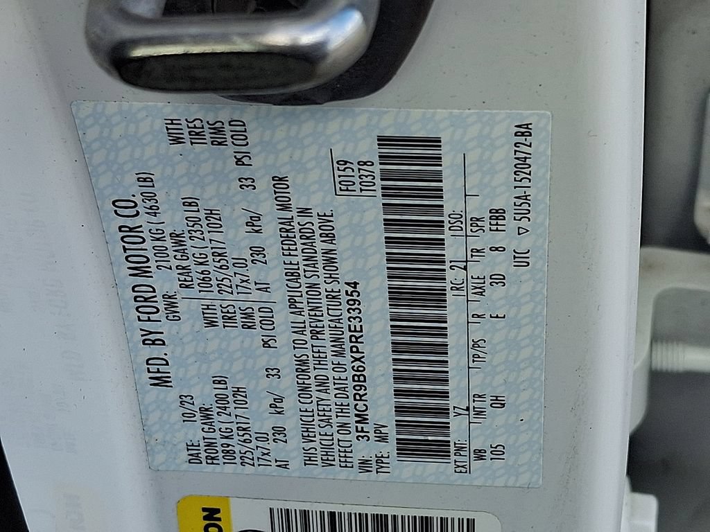 Certified 2023 Ford Bronco Sport Big Bend AWD/4WD image 27