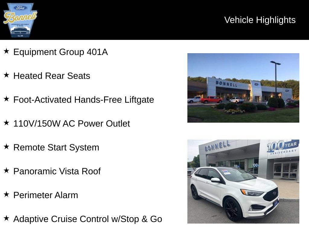 Certified 2020 Ford Edge ST w/ Equipment Group 401A AWD/4WD image 8