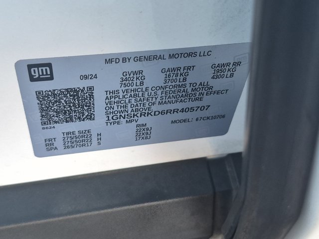 Used 2024 Chevrolet Tahoe RST w/ Luxury Package AWD/4WD image 40