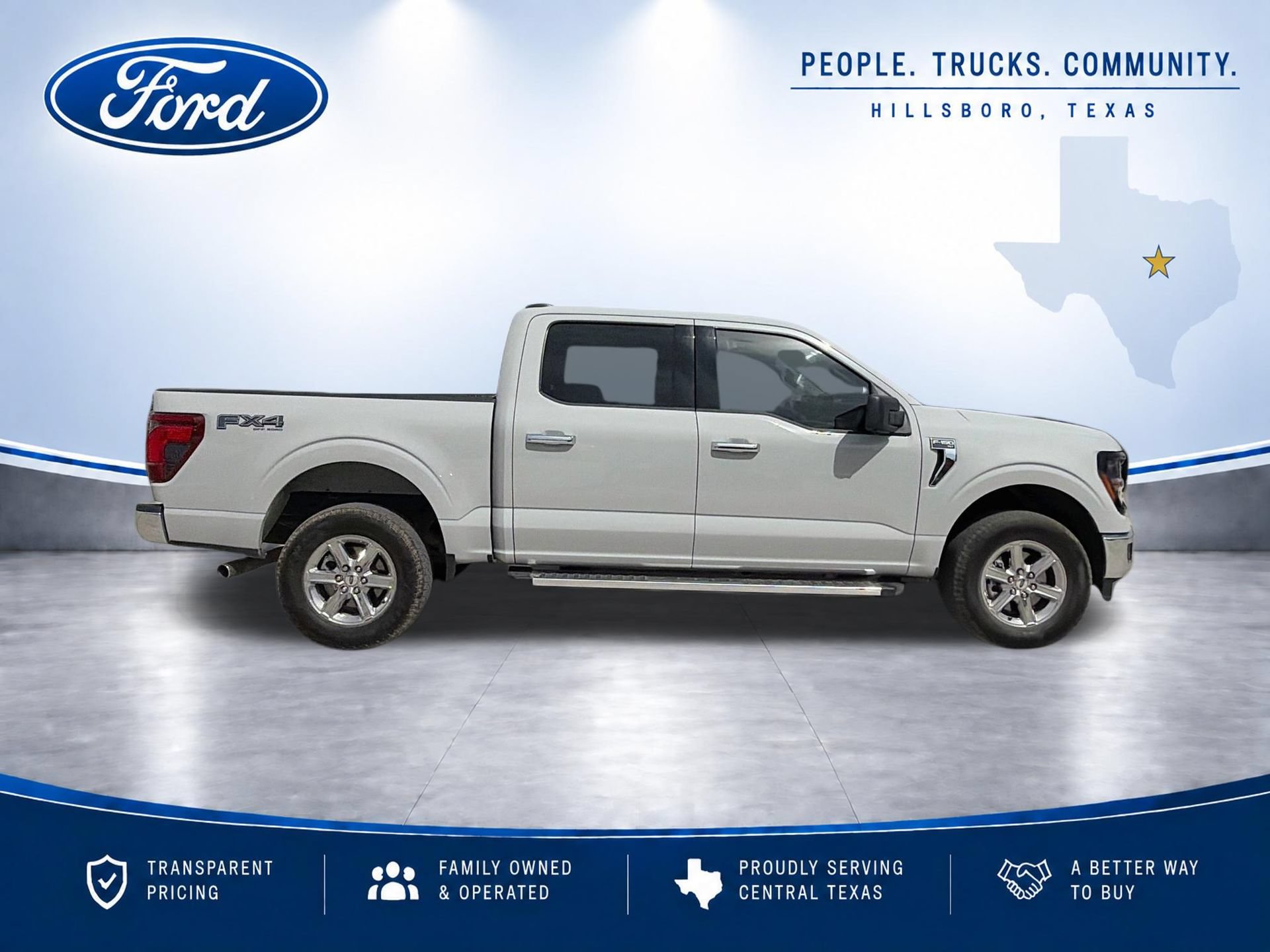 Certified 2024 Ford F150 XLT w/ FX4 Off-Road Package AWD/4WD image 4
