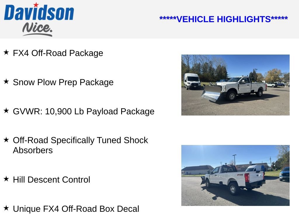 Certified 2025 Ford F350 XL w/ XL Off-Road Package AWD/4WD image 4