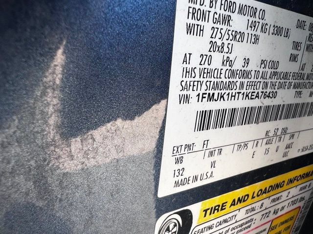 Certified 2019 Ford Expedition Max XLT w/ Equipment Group 202A RWD image 7