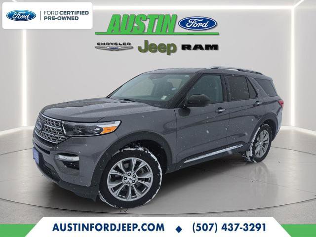 Certified 2023 Ford Explorer Limited AWD/4WD image 1