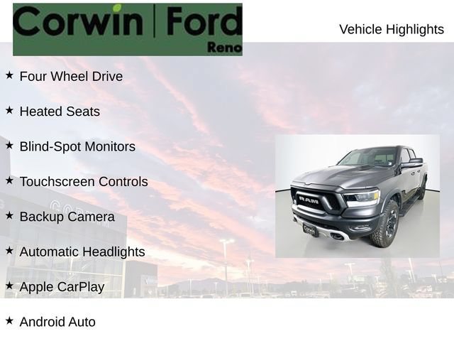 Used 2019 RAM 1500 Rebel w/ Rebel Level 2 Equipment Group AWD/4WD image 8