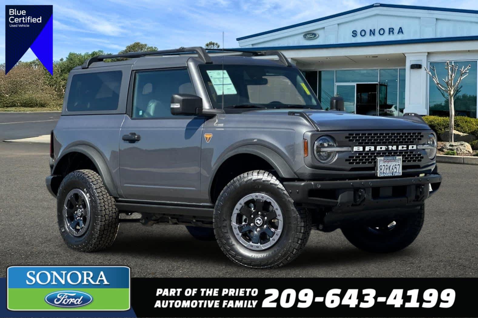 Certified 2021 Ford Bronco Badlands