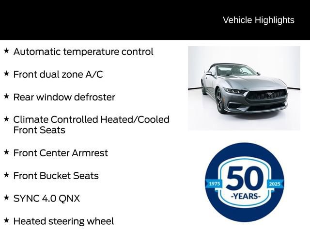 Certified 2024 Ford Mustang Premium RWD image 11