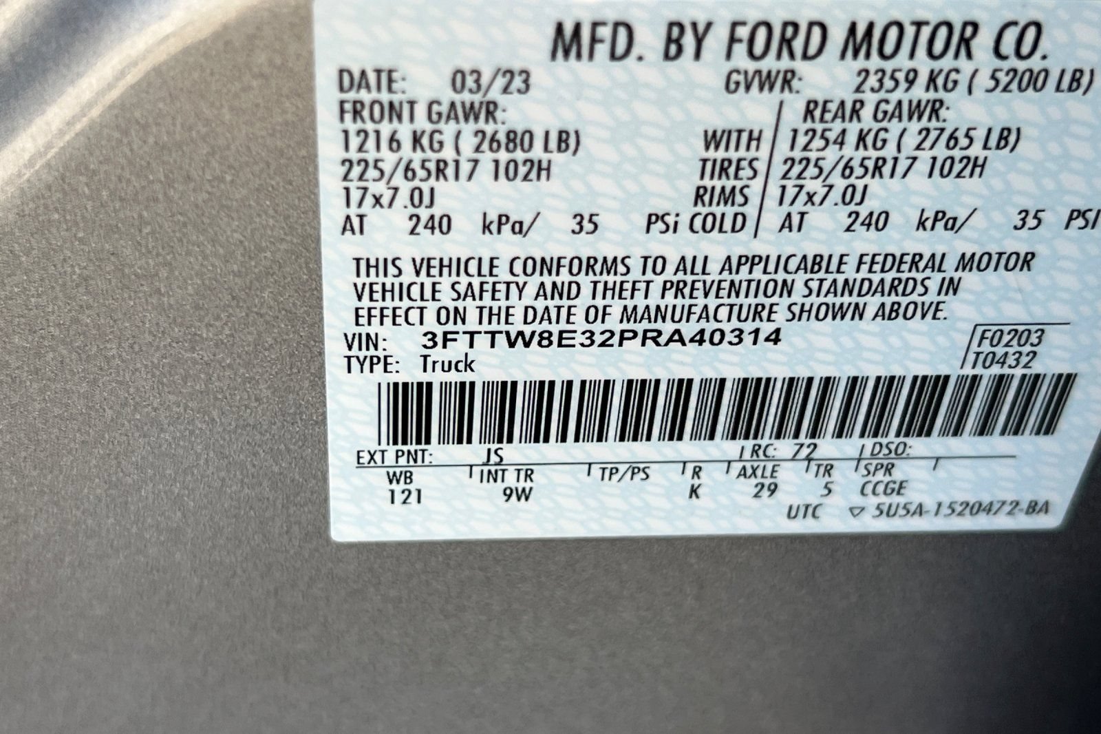 Certified 2023 Ford Maverick XL FWD image 52
